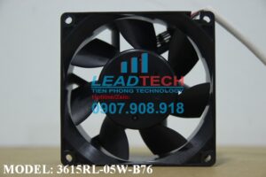 Quạt hút NMB 3615RL-05W-B76, 24VDC, 92x92x38mm  