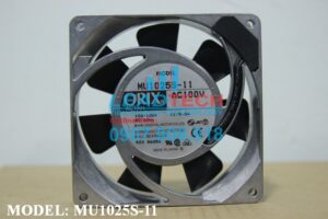 Quạt hút ORIX MU1025S-11, 100VAC, 104x104x25mm  