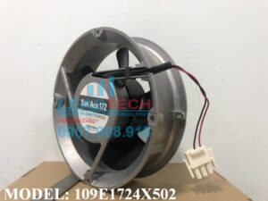 Quạt hút SANYO DENKI 109E1724X502, 24VDC, 172x51mm  