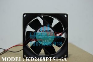 Quạt hút SUNON KD2408PTS1-6A, 24VDC, 80x80x25mm  