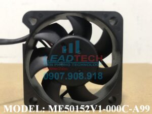 Quạt hút SUNON ME50152V1-000C-A99, 24VDC, 50x50x15mm  