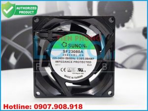 Quạt hút U.S TOYO USTF80382303W, 230VAC, 80x80x38mm  