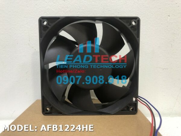 Ventola DELTA AFB1212H 120x120x25mm 12V 0.35A 3 Pin - Per Case E Raffreddamento