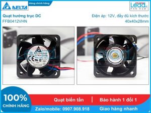 Quạt hút NMB 1606KL-04W-B59, 12VDC, 40x40x15mm  