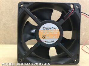 Quạt hút SUNON KDE2412PMB2-6A, 24VDC, 120x120x38mm  