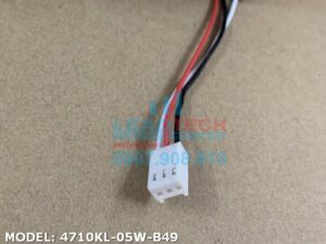 Quạt hút NMB 4710KL-05W-B49, 24VDC, 120x120x25mm  