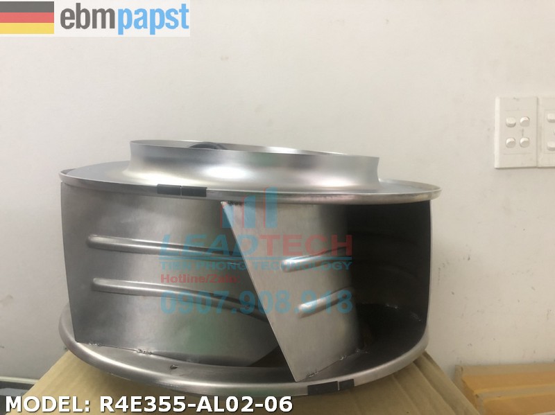 Quạt hút EBMPAPST R4E355-AL02-06, 230VAC, 355mm