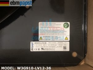 Quạt hút EBMPAPST W3G910-LV12-36, 380-480VAC, 910mm  