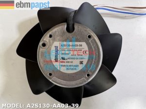 Quạt hút EBMPAPST A2S130-AA03-39, 230V, 138x57mm  