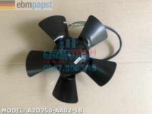 Quạt hút EBMPAPST A2D250-AA02-02, 230-400VAC, 250mm  