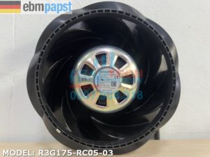 Quạt hút EBMPAPST R3G175-RC05-03, 200-240VAC, 175mm  