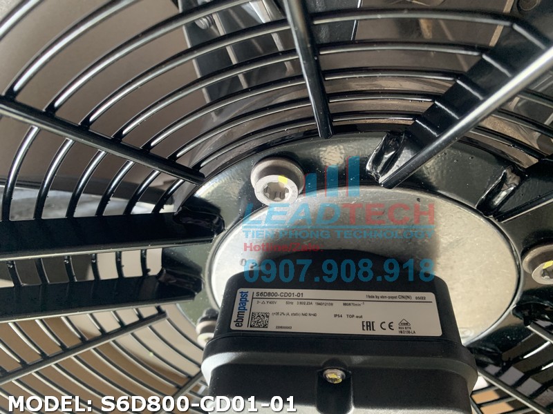 Quạt hút EBMPAPST S6D800-CD01-01, 400VAC, 800mm