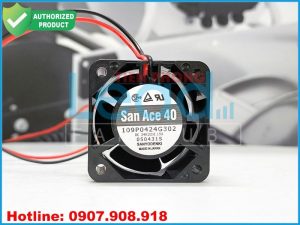 Quạt hút SANYO DENKI 109P0424H7D20, 24VDC, 40x40x15mm  