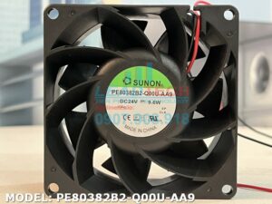 Quạt biến tần SANYO DENKI 9HV0824P1G0061, 24VDC, 80x80x38mm  