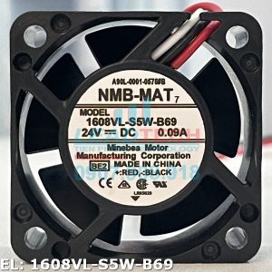 Quạt hút NMB 1611VL-05W-B49(A90L-0001-0580#B), 24VDC, 40x40x28mm QUẠT DC QUẠT DC 14