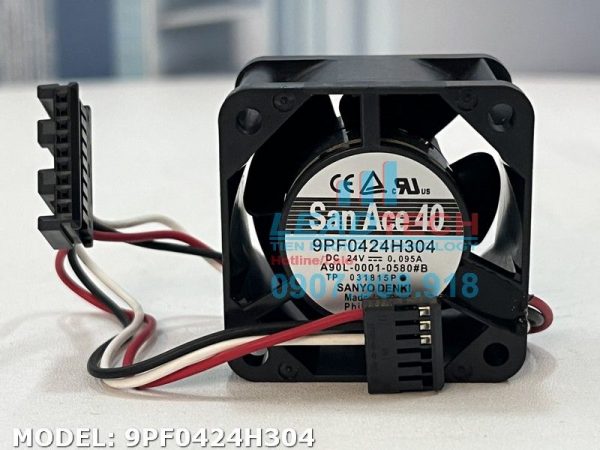 Ventola Di Raffreddamento FANUC A90L-0001-0580#B, Modello 9PF0424H304, 24V 0.095A, Originale