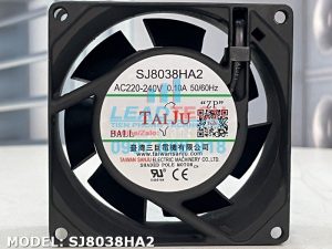 Quạt hút U.S TOYO USTF80382303W, 230VAC, 80x80x38mm  