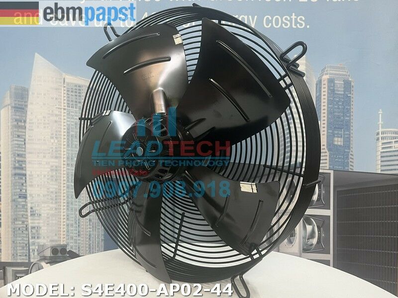 Quạt hút EBMPAPST S4E400-AP02-44, 230VAC, 400mm  