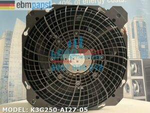 Quạt hút EBMPAPST A2E250-AM06-01, 230VAC, 250x72mm  