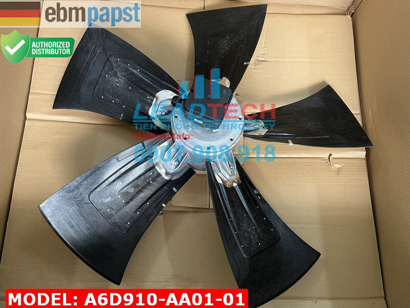 Quạt giải nhiệt EBMPAPST A6D910-AA01-01, 400VAC, 910mm  