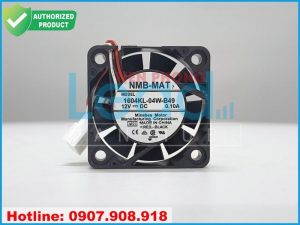 Quạt hút NMB 1608KL-05W-B69, 24VDC, 40x40x20mm   Quạt hút NMB 1608KL-05W-B69, 24VDC, 40x40x20mm