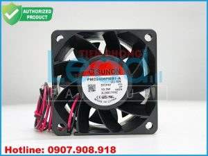 Quạt hút SUNON PE60382B2-Q00U-AA9, 24VDC, 60x60x38mm  