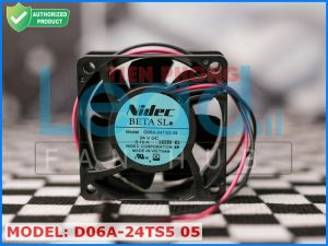 Quạt hút NMB 2410ML-05W-B59, 24VDC, 60x60x25mm  