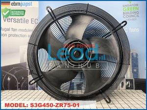 Quạt hút EBMPAPST A4D450-AU01-01, 400VAC, 450mm  