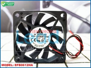 Quạt biến tần NMB 2404KL-04W-B59, 12VDC, 60x60x10mm  