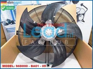 Quạt hướng trục EC EBMPAPST W3G800-CG02-80, 400VAC, 800mm  