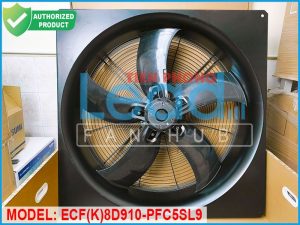 Quạt hướng trục AC FANS-TECH AF900B3-AL5-00, 400VAC, 910mm  