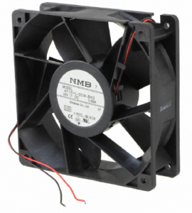 Quạt hút DC SANYO DENKI 9G1224E1D01, 24VDC, 120x120x38mm  