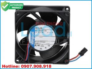 Quạt hút EBMPAPST 3214J/2H4PU, 24VDC, 92x92x38mm  