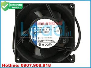 Quạt hút EBMPAPST 3214J/2H4PU, 24VDC, 92x92x38mm  