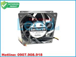 Quạt hút DELTA AFB1224HE, 24VDC, 120x120x38mm  