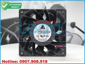 Quạt biến tần DELTA PFR1224UHE, 24VDC, 120x120x38mm  