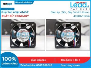 Quạt hút SUNON KDE1204PFV2, 12VDC, 40x40x10mm  