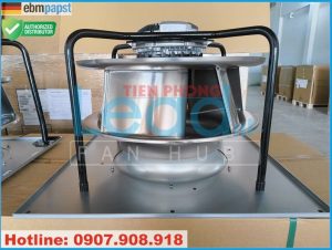 Quạt cho hệ thống AHU EBMPAPST K3G560-PB31-03/F02, 3 Pha, 380~480VAC, 1150Pa, 19190m³/h  