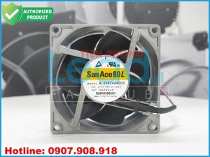 Quạt hút SANYO DENKI 109R0812M401, 12VDC, 80x80x25mm  