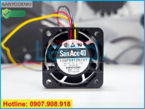 Quạt biến tần SANYO DENKI 109P0424H701, 24VDC, 40x40x15mm  