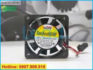Quạt hút NMB-MAT 2406GL-05W-B59, 24VDC, 60x60x15mm  