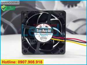 Quạt hút SANYO DENKI 109R0648J401, 48VDC, 60x60x25mm  
