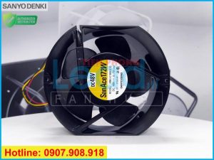 Quạt hút DC SANYO DENKI 9WG5748P5G001, 48VDC, 172x150x51mm  
